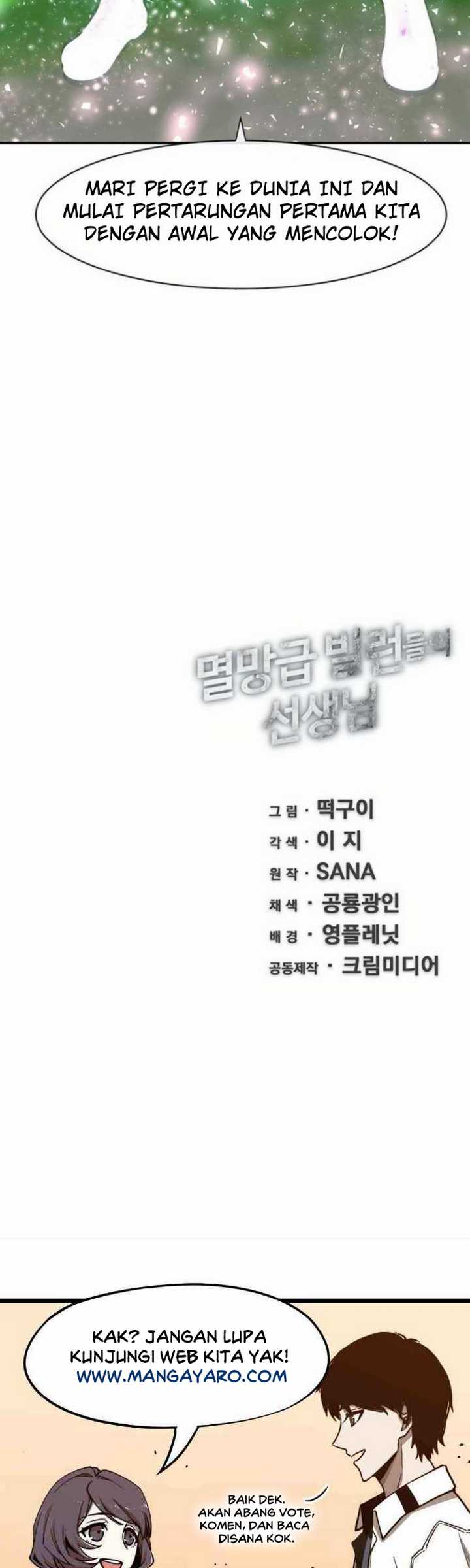 The Teacher of Perishable Villains Chapter 10 Bahasa Indonesia