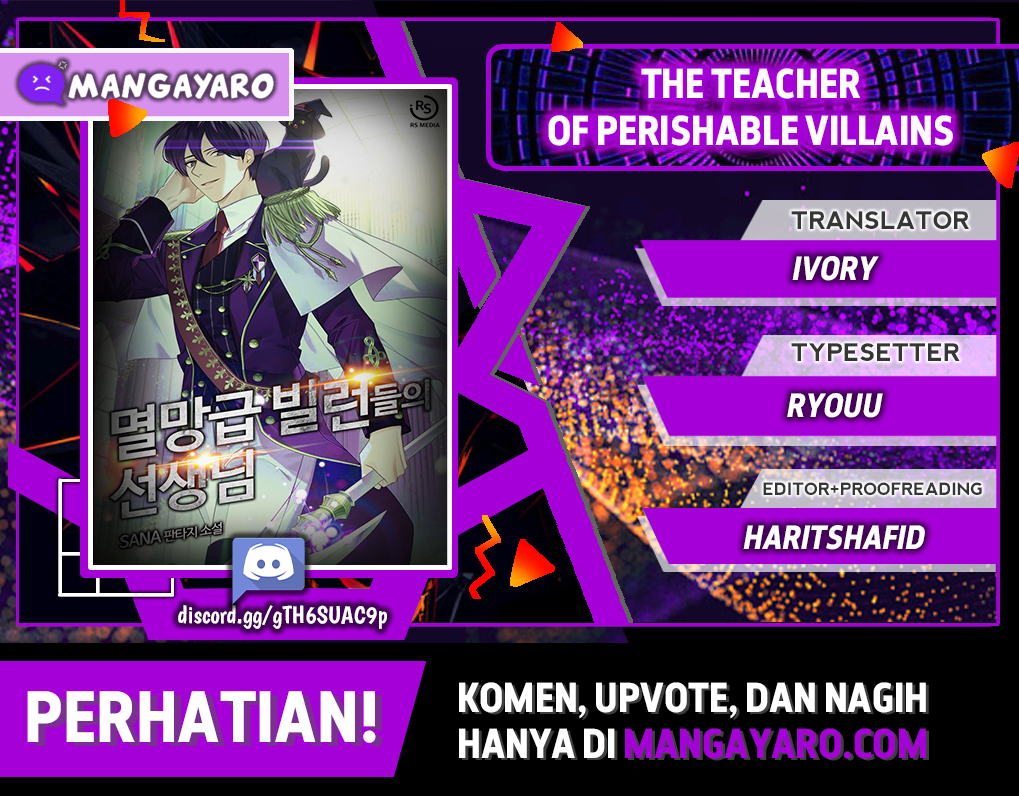 The Teacher of Perishable Villains chapter 33