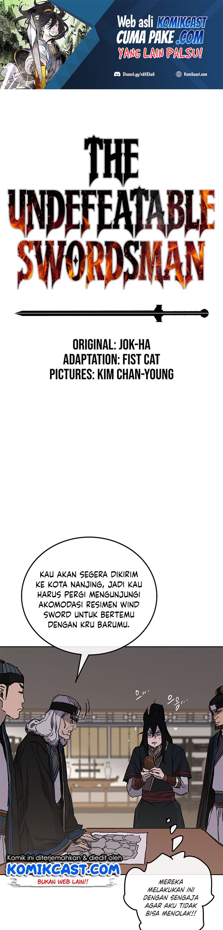 The Undefeatable Swordsman Chapter 98 Bahasa Indonesia