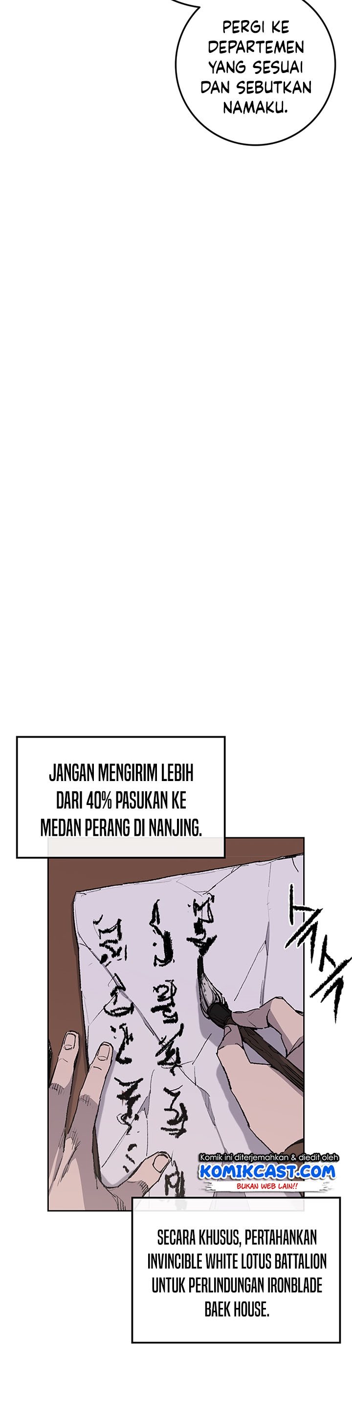 The Undefeatable Swordsman Chapter 98 Bahasa Indonesia