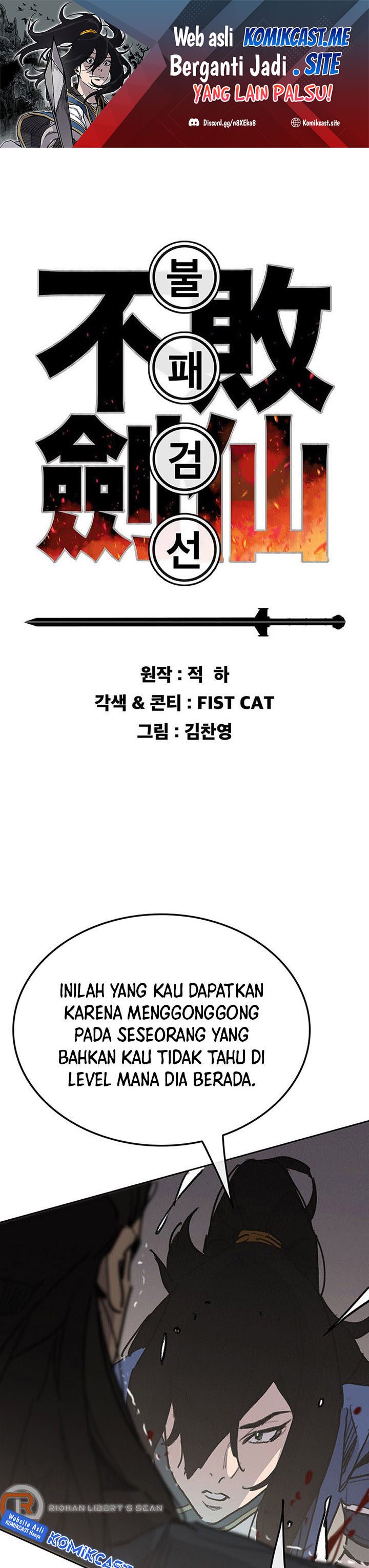 The Undefeatable Swordsman Chapter 146 Bahasa Indonesia