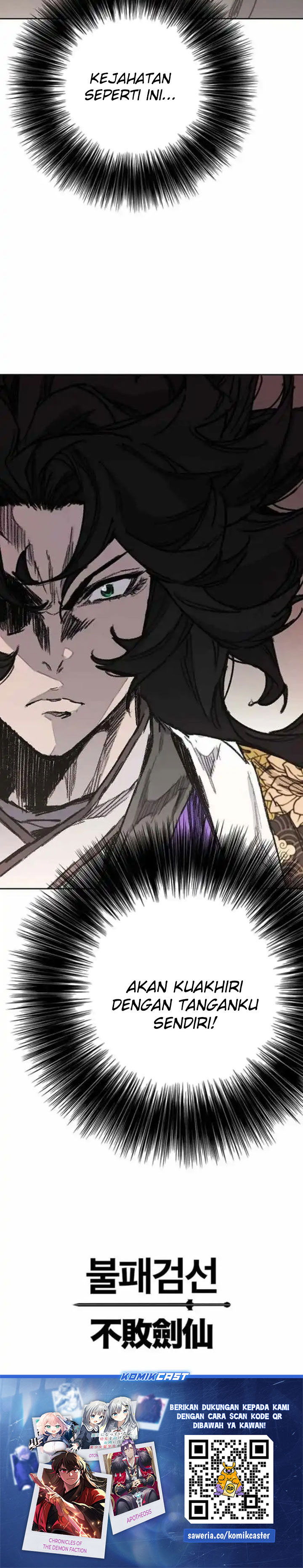 The Undefeatable Swordsman Chapter 276 Bahasa Indonesia