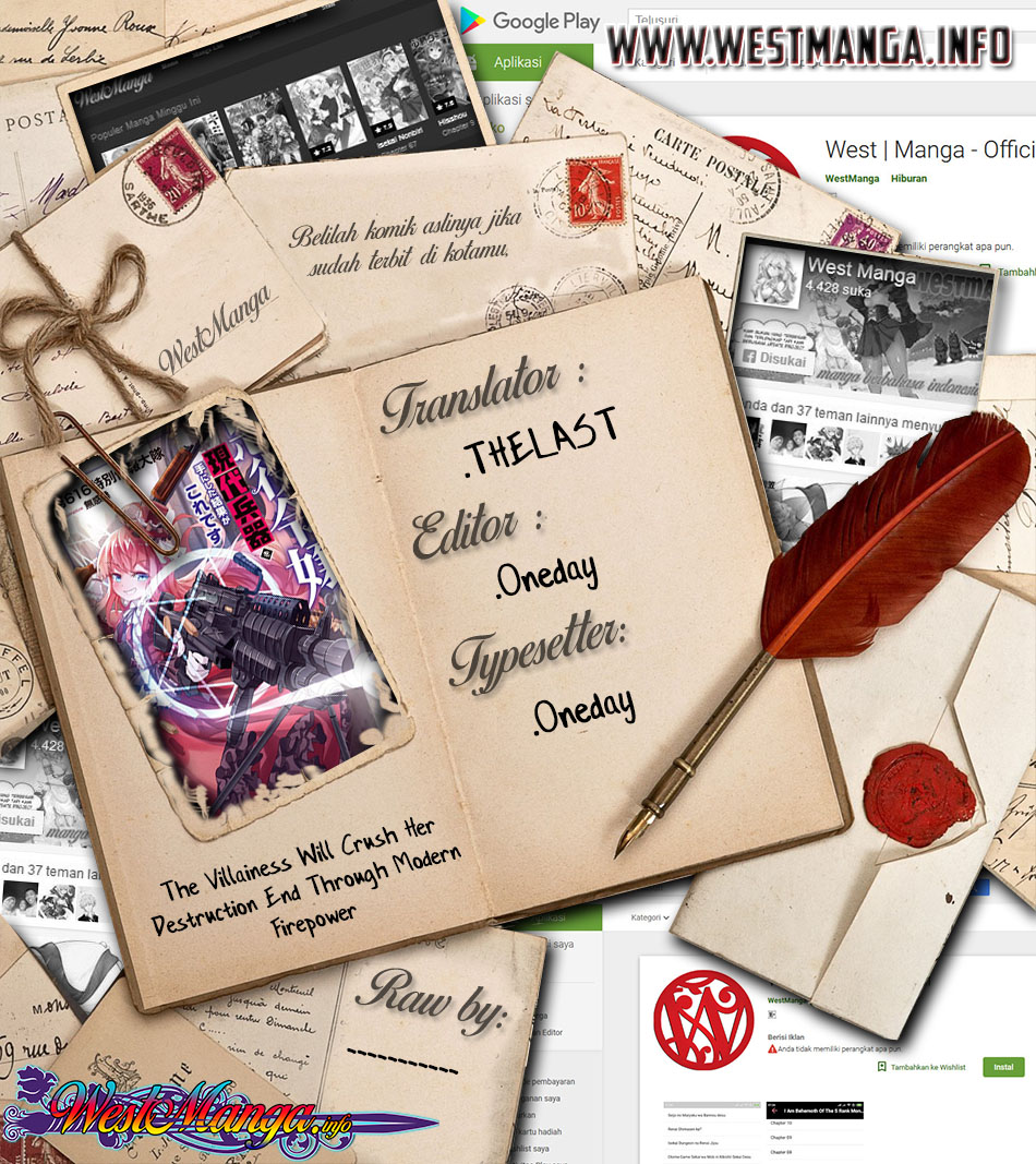 The Villainess Will Crush Her Destruction End Through Modern Firepower chapter 11