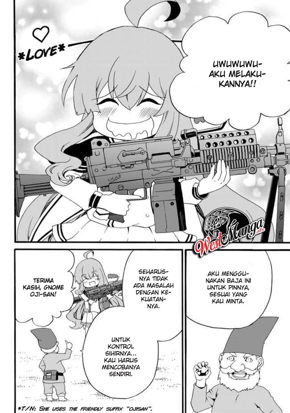 The Villainess Will Crush Her Destruction End Through Modern Firepower Chapter 32 Bahasa Indonesia