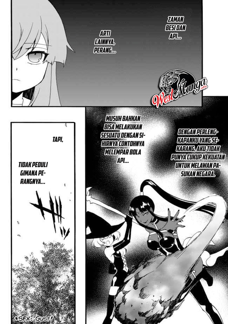 The Villainess Will Crush Her Destruction End Through Modern Firepower Chapter 32 Bahasa Indonesia