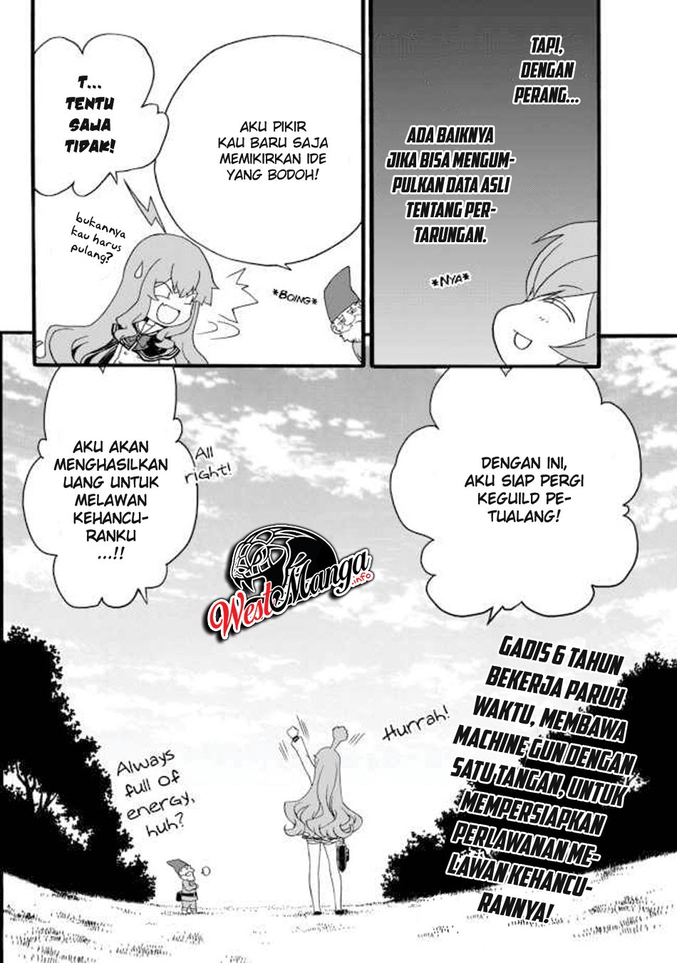 The Villainess Will Crush Her Destruction End Through Modern Firepower Chapter 32 Bahasa Indonesia