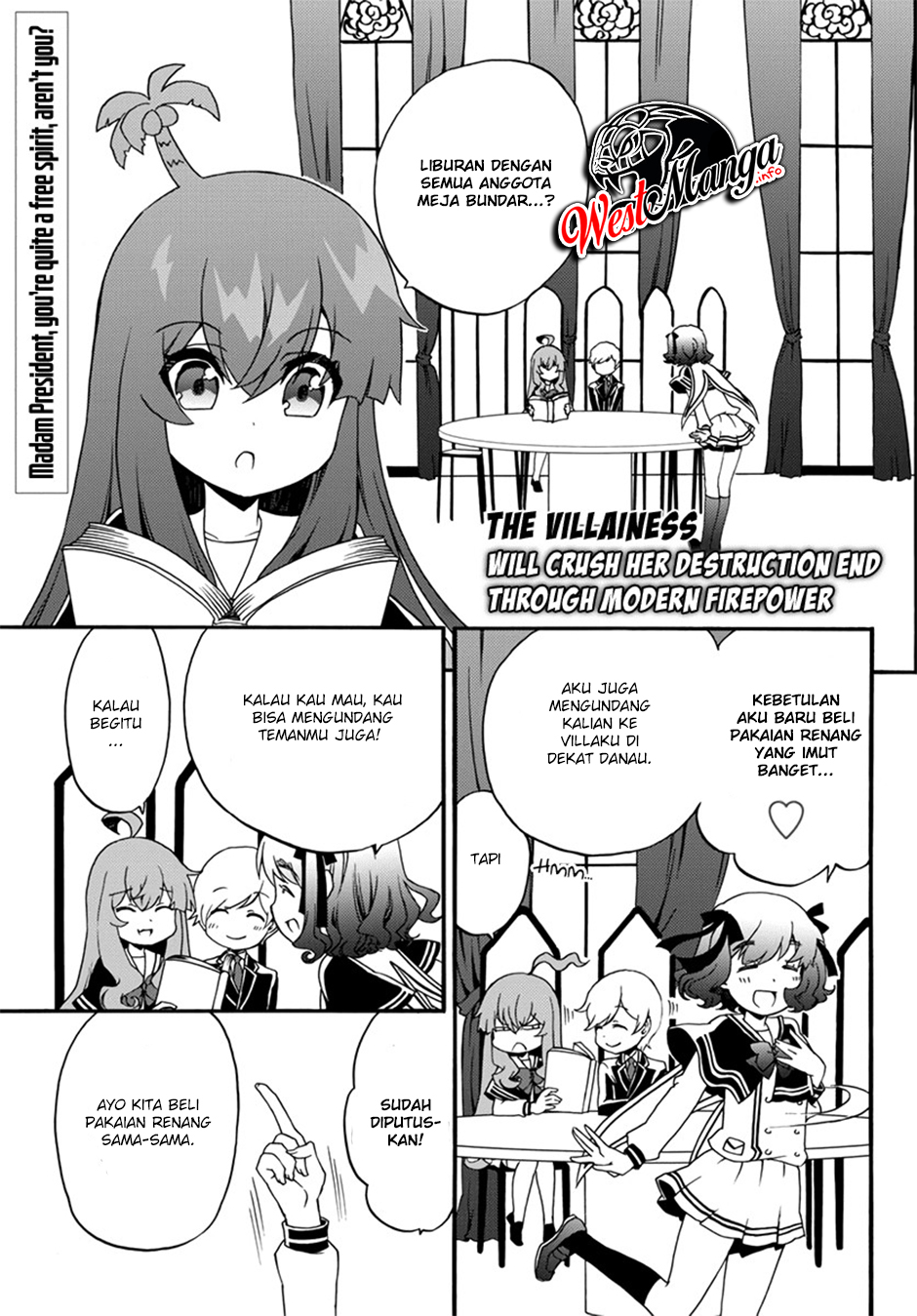 The Villainess Will Crush Her Destruction End Through Modern Firepower chapter 45
