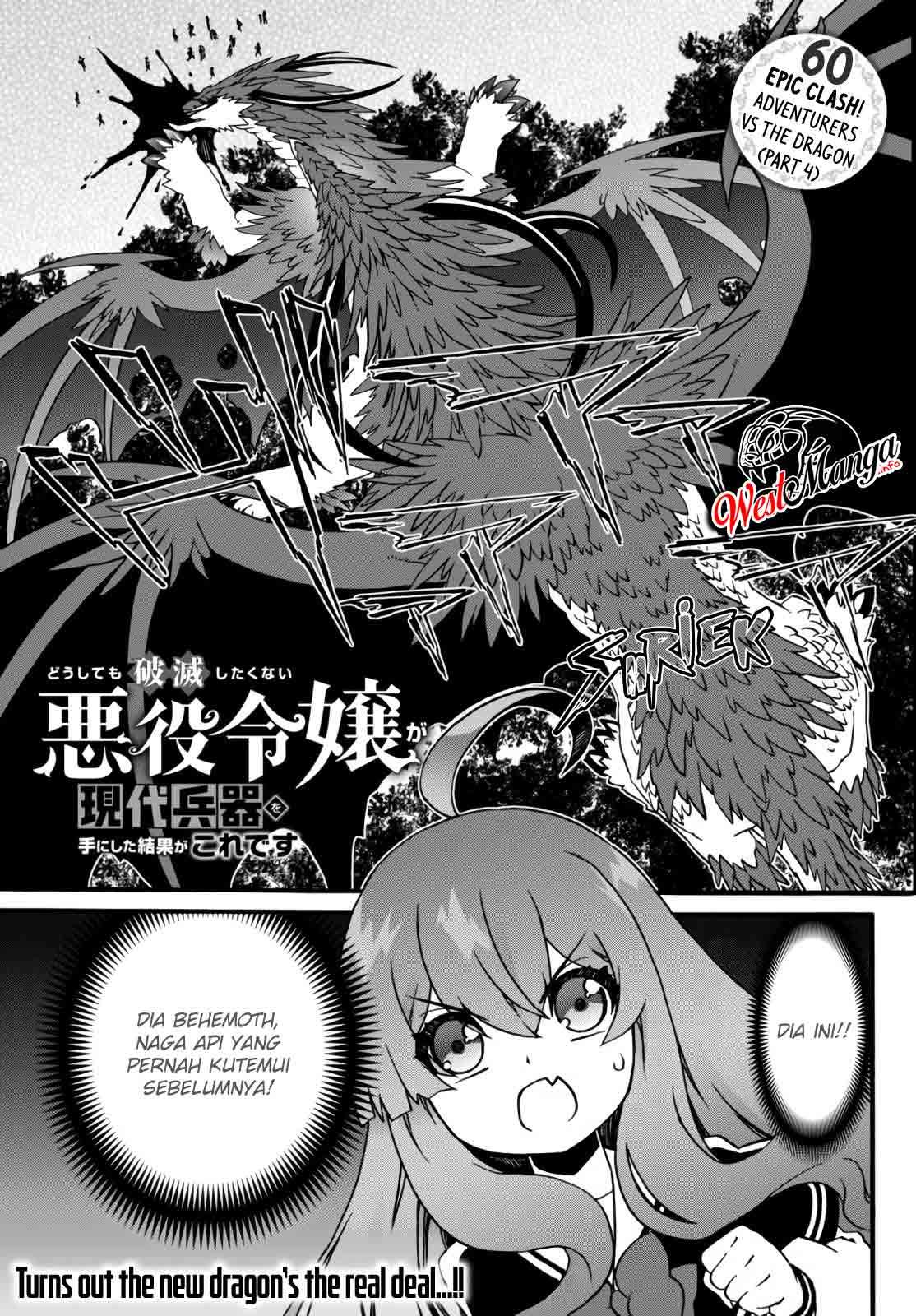 The Villainess Will Crush Her Destruction End Through Modern Firepower chapter 60