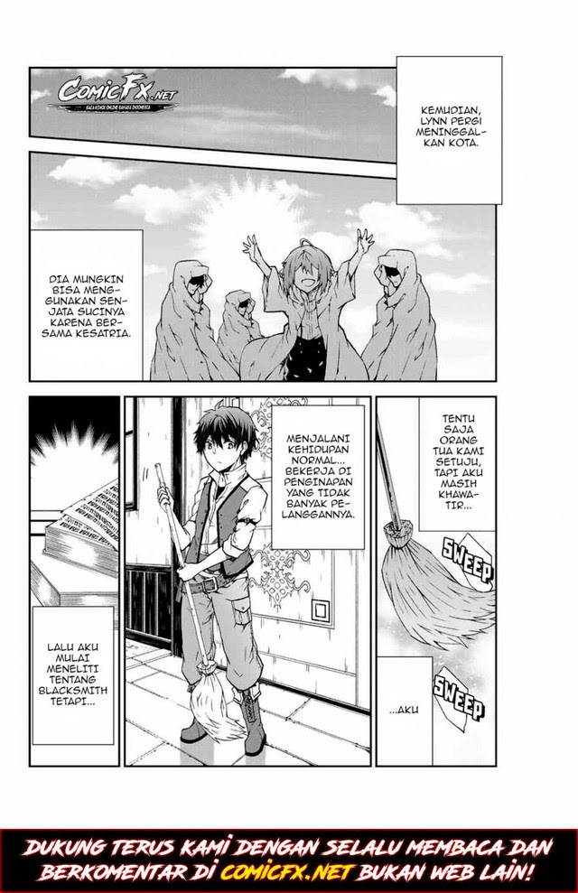 The Weakest Occupation “Blacksmith,” but It’s Actually the Strongest Chapter 01.2 Bahasa Indonesia