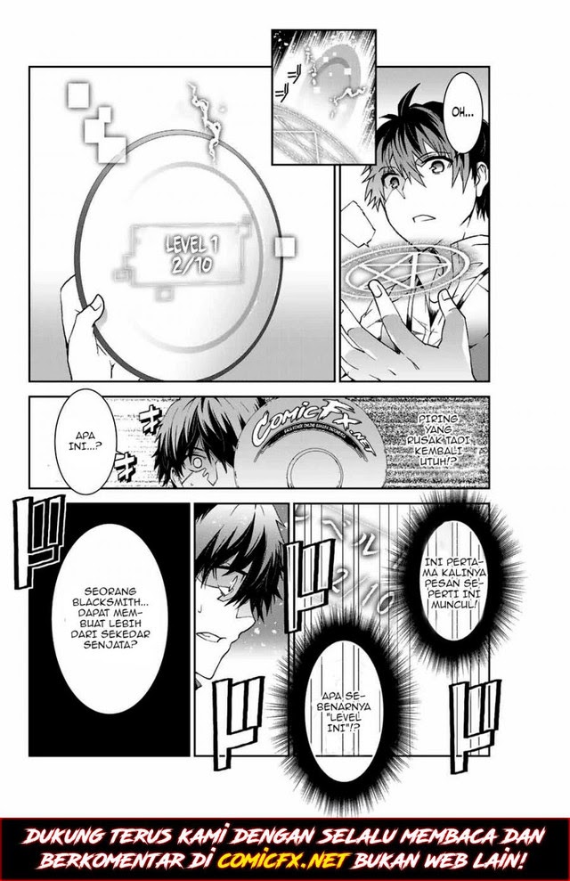 The Weakest Occupation “Blacksmith,” but It’s Actually the Strongest Chapter 01.2 Bahasa Indonesia