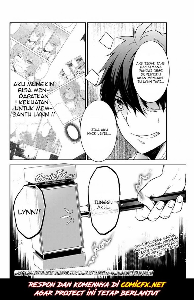 The Weakest Occupation “Blacksmith,” but It’s Actually the Strongest Chapter 01.2 Bahasa Indonesia