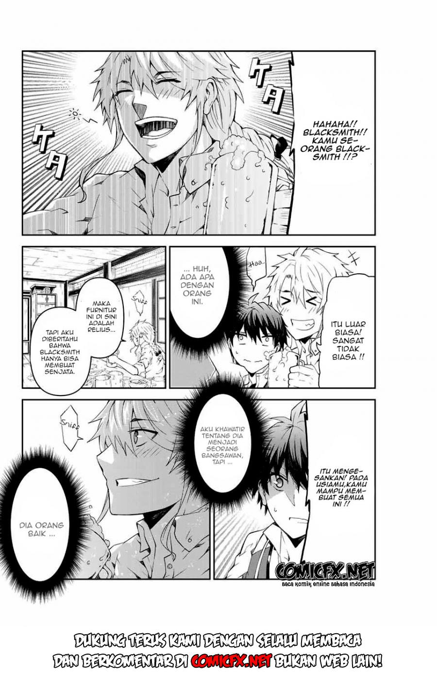The Weakest Occupation “Blacksmith,” but It’s Actually the Strongest Chapter 04 Bahasa Indonesia