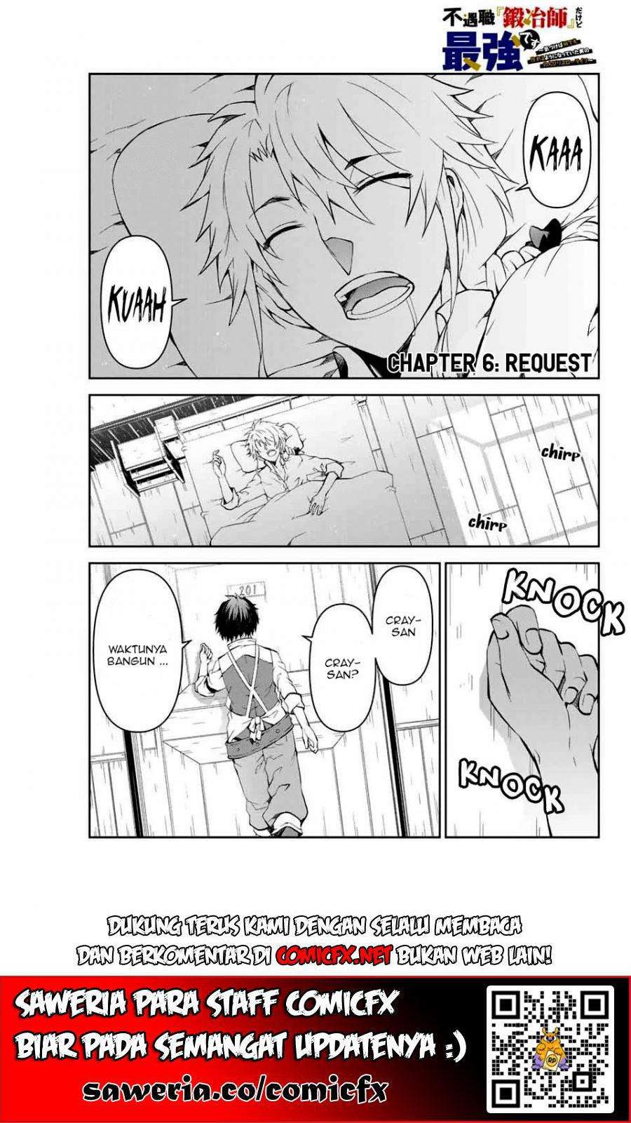 The Weakest Occupation “Blacksmith,” but It’s Actually the Strongest Chapter 06 Bahasa Indonesia