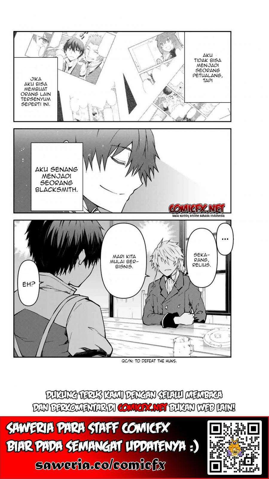 The Weakest Occupation “Blacksmith,” but It’s Actually the Strongest Chapter 06 Bahasa Indonesia