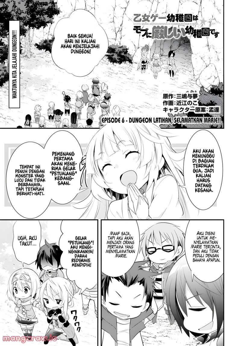 The World Of Otome Games Kindergarten Is Tough For Mobs Chapter 06 Bahasa Indonesia