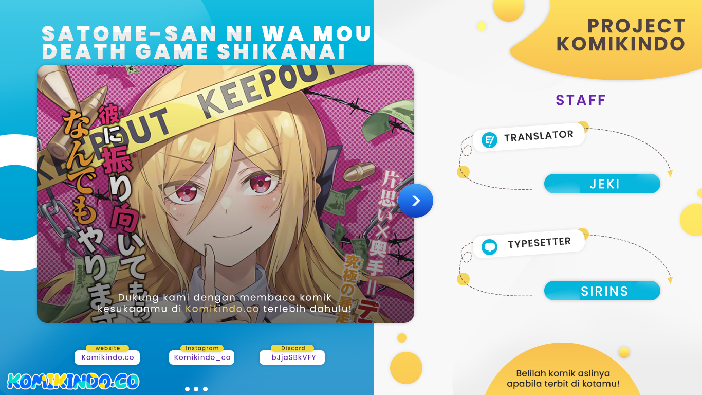 The Death Game Is All That Saotome-san Has Left chapter 24