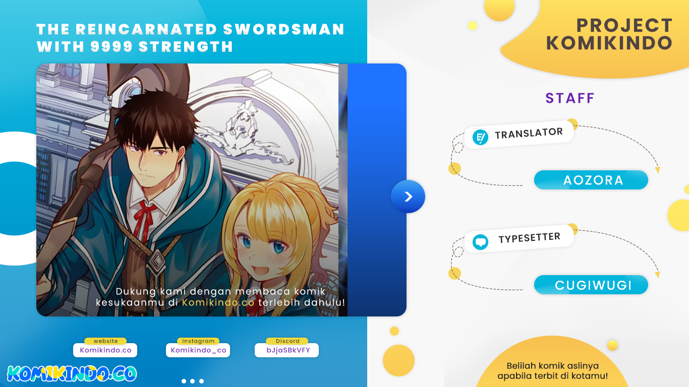 The Reincarnated Swordsman With 9999 Strength Chapter 11 Bahasa Indonesia