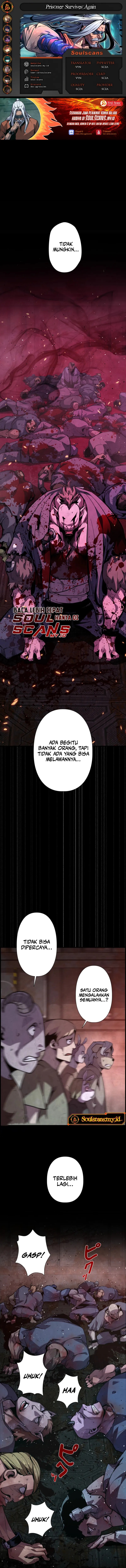 The Aged Strongest Prisoner Survives Again Today Chapter 02 Bahasa Indonesia