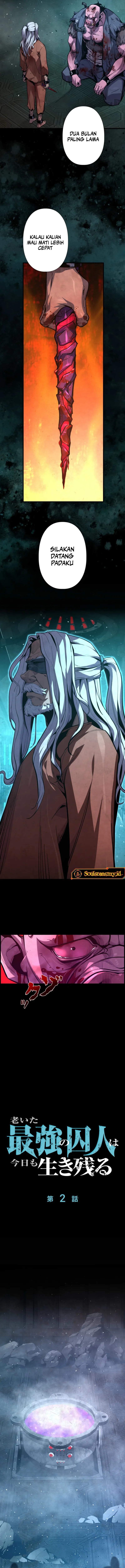 The Aged Strongest Prisoner Survives Again Today Chapter 02 Bahasa Indonesia