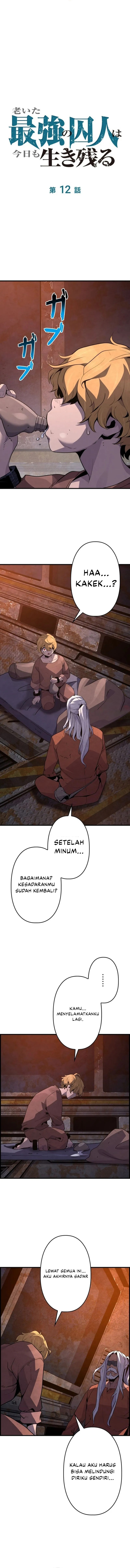 The Aged Strongest Prisoner Survives Again Today Chapter 12 Bahasa Indonesia