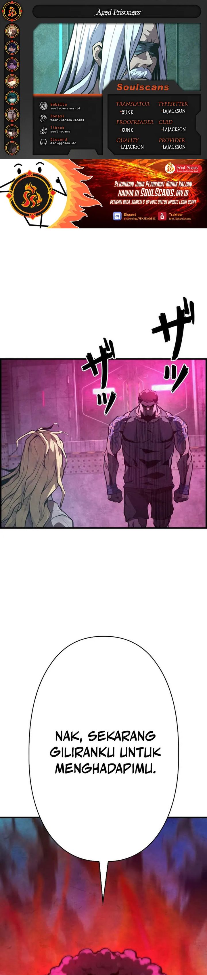 The Aged Strongest Prisoner Survives Again Today Chapter 23 Bahasa Indonesia