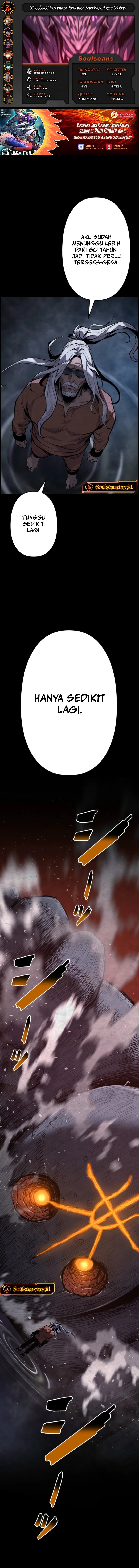 The Aged Strongest Prisoner Survives Again Today chapter 25