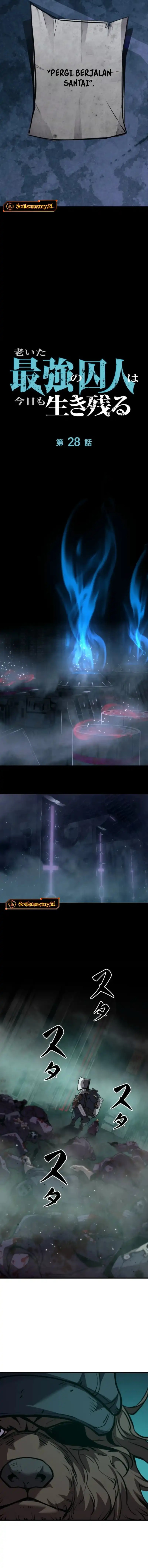 The Aged Strongest Prisoner Survives Again Today chapter 28