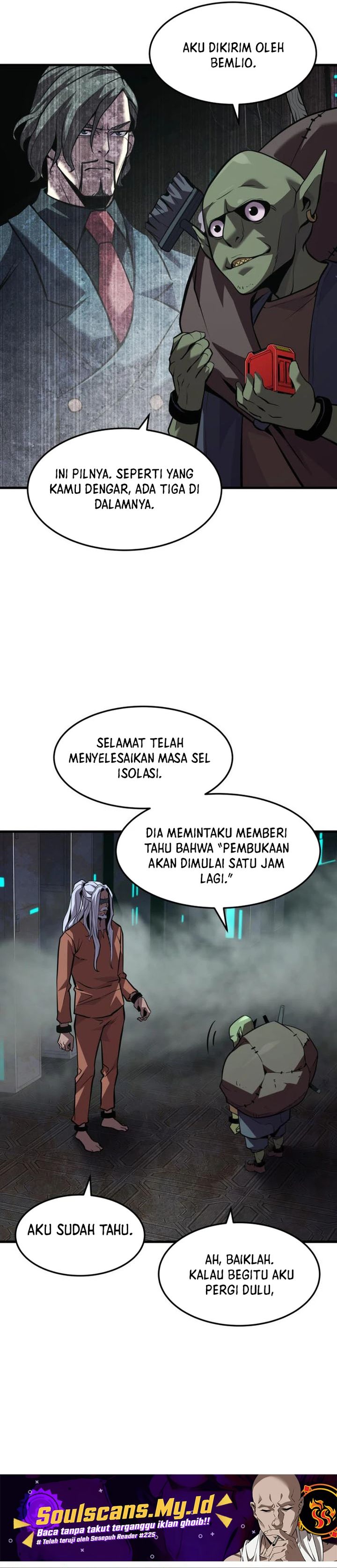 The Aged Strongest Prisoner Survives Again Today chapter 34