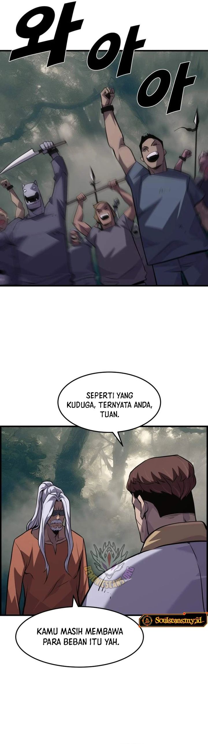 The Aged Strongest Prisoner Survives Again Today chapter 35