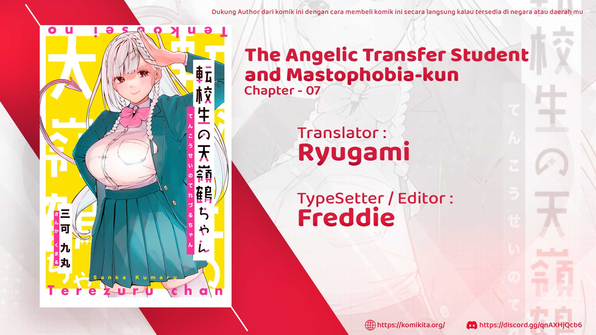 The Angelic Transfer Student and Mastophobia-kun Chapter 07 Bahasa Indonesia