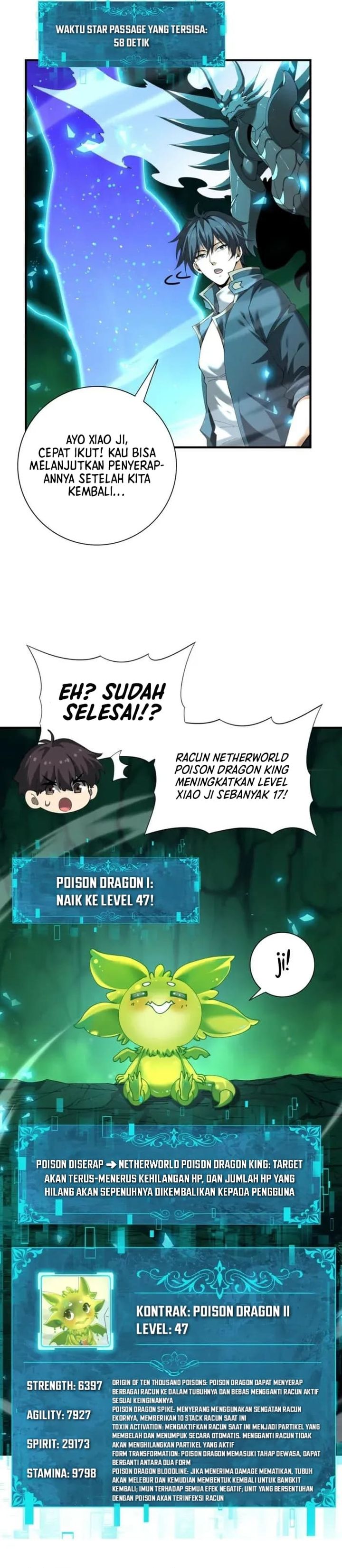 The Apex of Dragon Mastery Chapter 144 Bahasa Indonesia