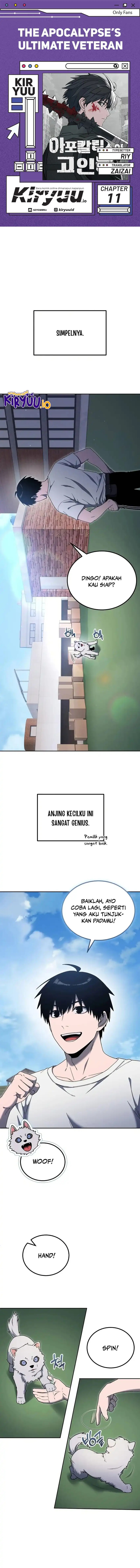 The Apocalypse’s Ultimate Veteran Chapter 11 Bahasa Indonesia