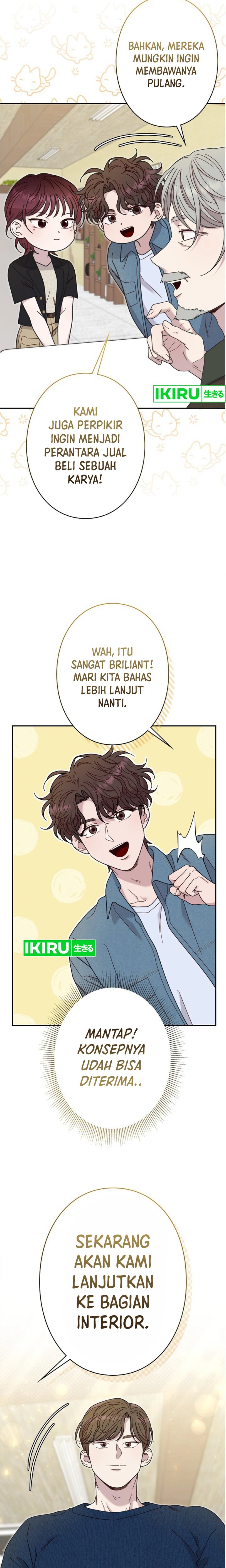 The Art Student Who Lived Twice Chapter 25 Bahasa Indonesia