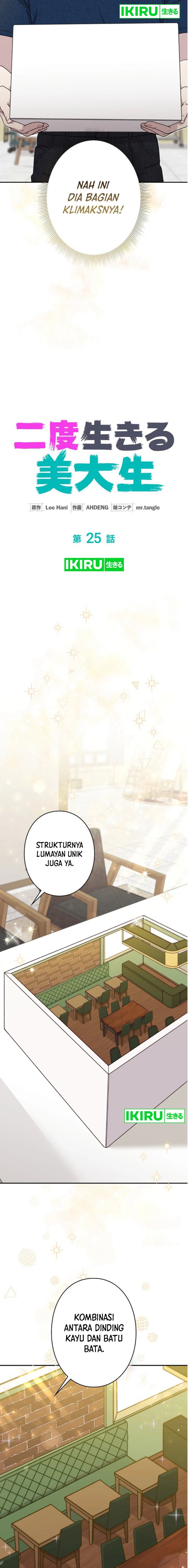 The Art Student Who Lived Twice Chapter 25 Bahasa Indonesia