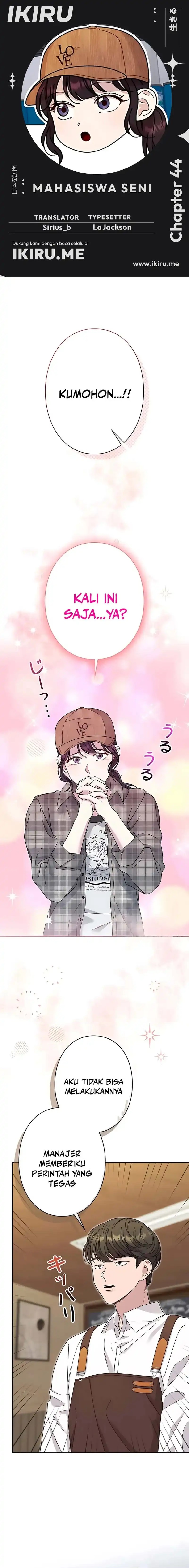 The Art Student Who Lived Twice Chapter 44 Bahasa Indonesia