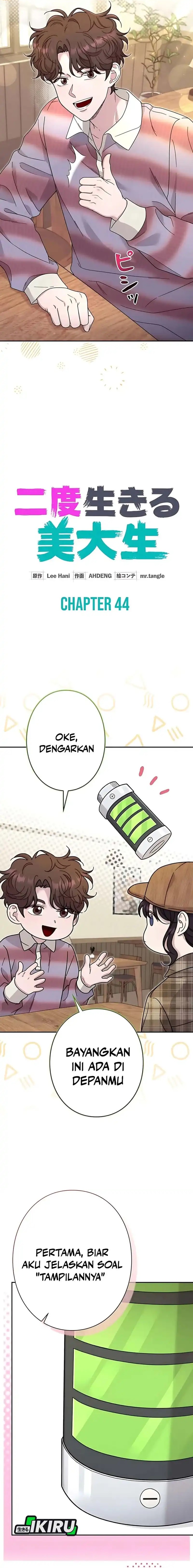 The Art Student Who Lived Twice Chapter 44 Bahasa Indonesia