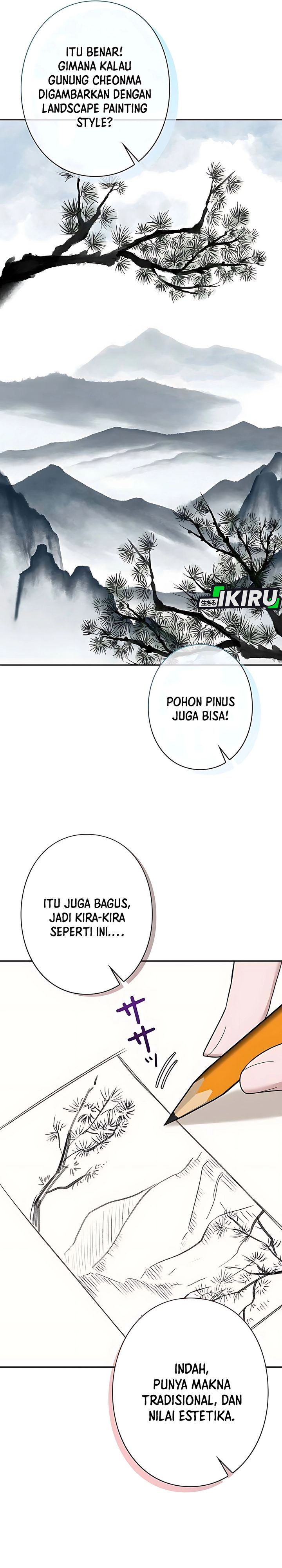 The Art Student Who Lived Twice Chapter 46 Bahasa Indonesia