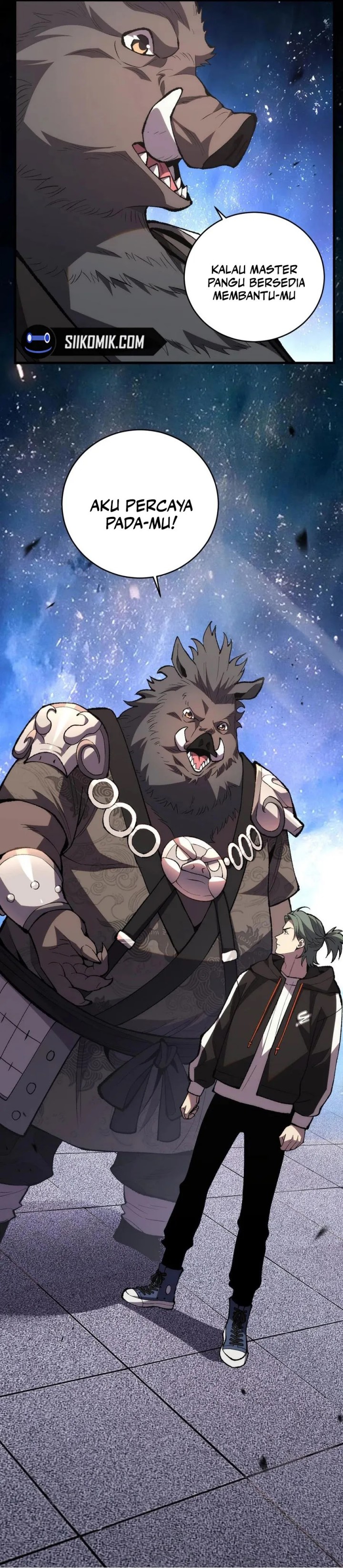 The Battle of Nations: I will subdue the world through pangu Chapter 08 Bahasa Indonesia