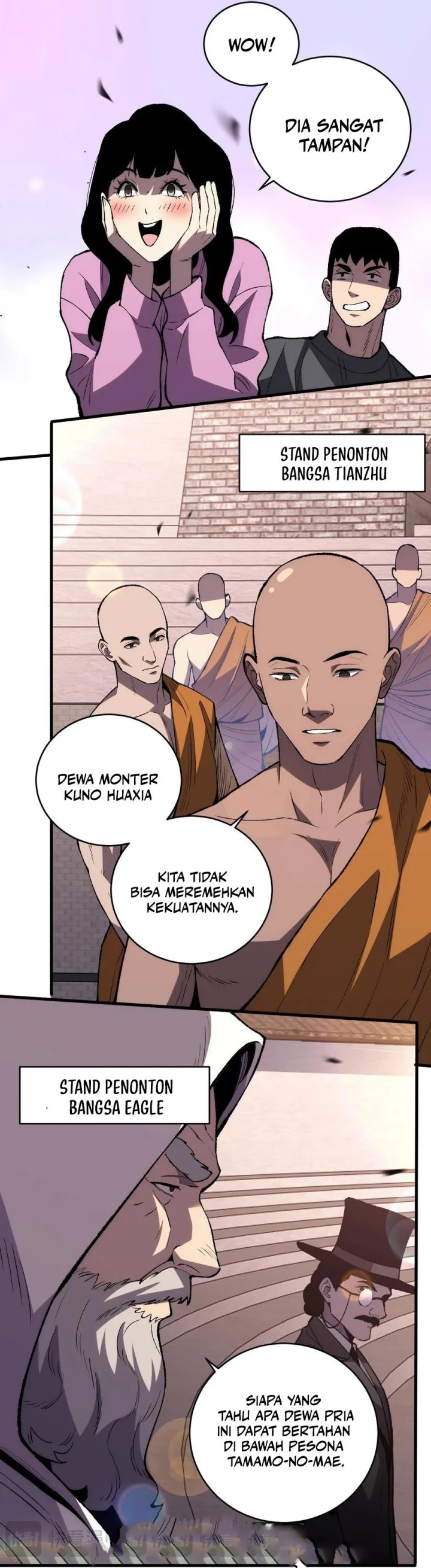 The Battle of Nations: I will subdue the world through pangu Chapter 08 Bahasa Indonesia