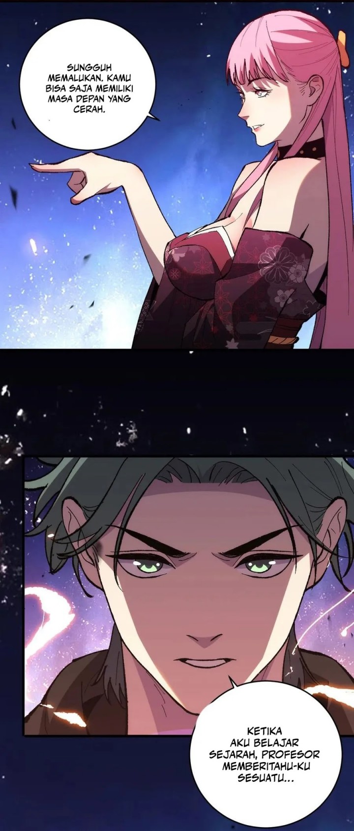 The Battle of Nations: I will subdue the world through pangu Chapter 08 Bahasa Indonesia