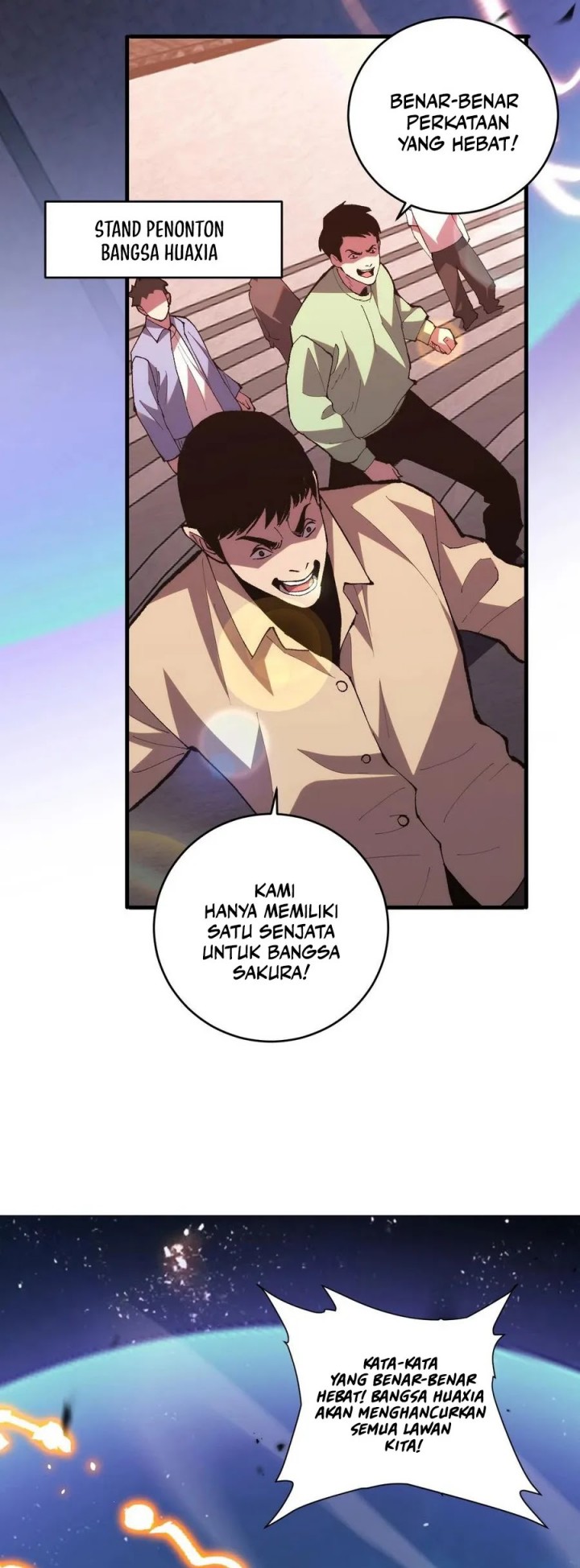 The Battle of Nations: I will subdue the world through pangu Chapter 08 Bahasa Indonesia