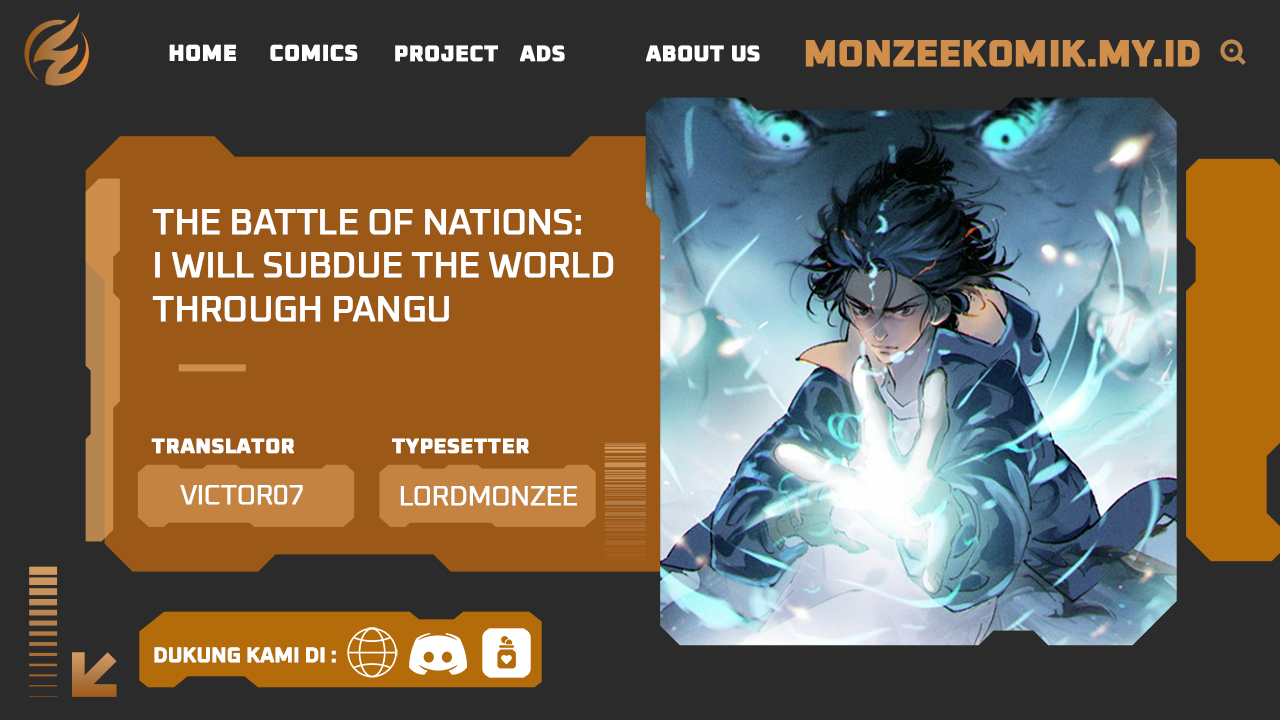 The Battle of Nations: I will subdue the world through pangu Chapter 13 Bahasa Indonesia