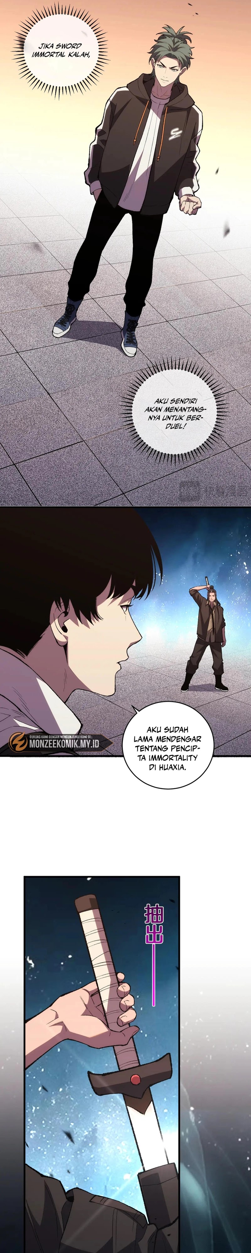 The Battle of Nations: I will subdue the world through pangu Chapter 13 Bahasa Indonesia