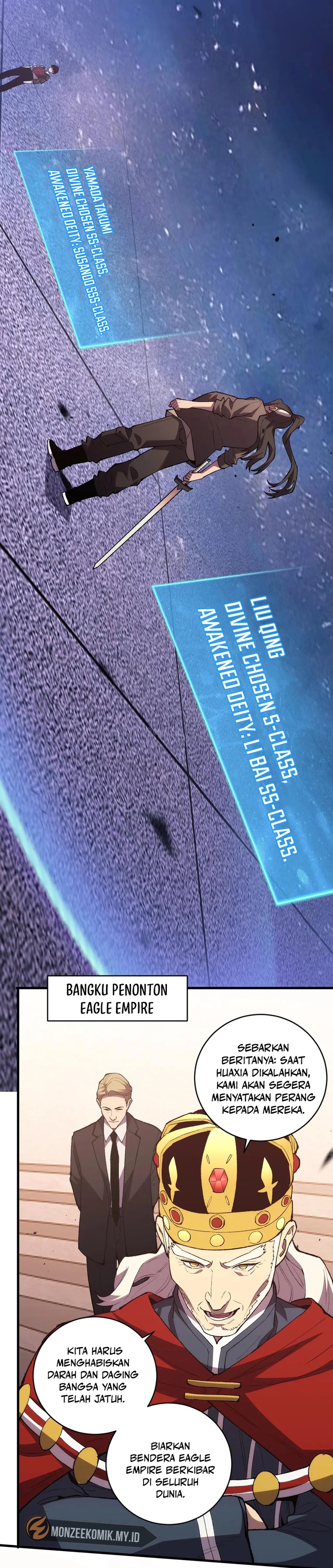 The Battle of Nations: I will subdue the world through pangu Chapter 13 Bahasa Indonesia