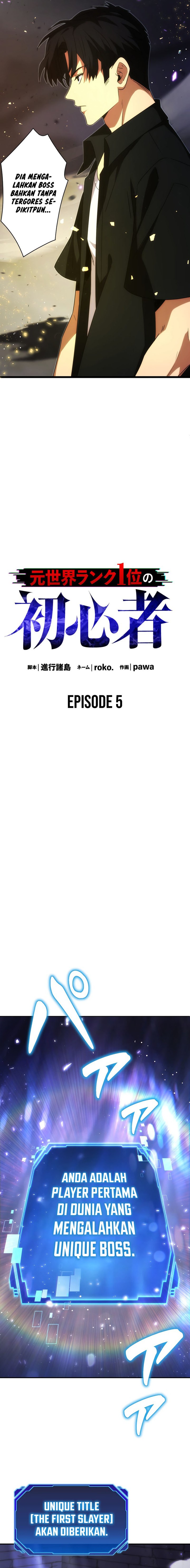 The Beginner, Formerly Ranked Number One in the World chapter 5