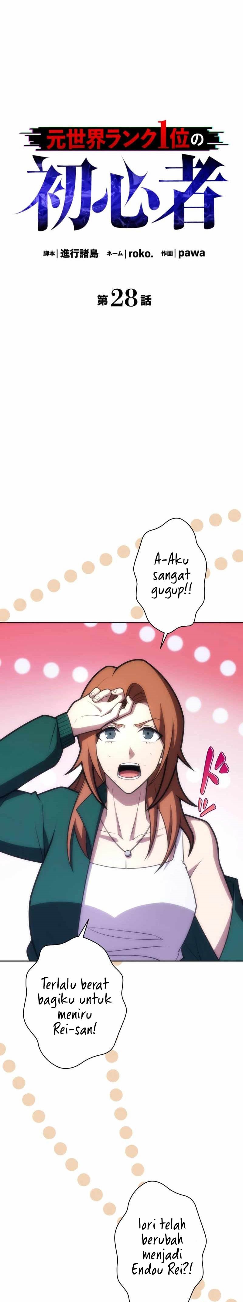 The Beginner, Formerly Ranked Number One in the World chapter 28