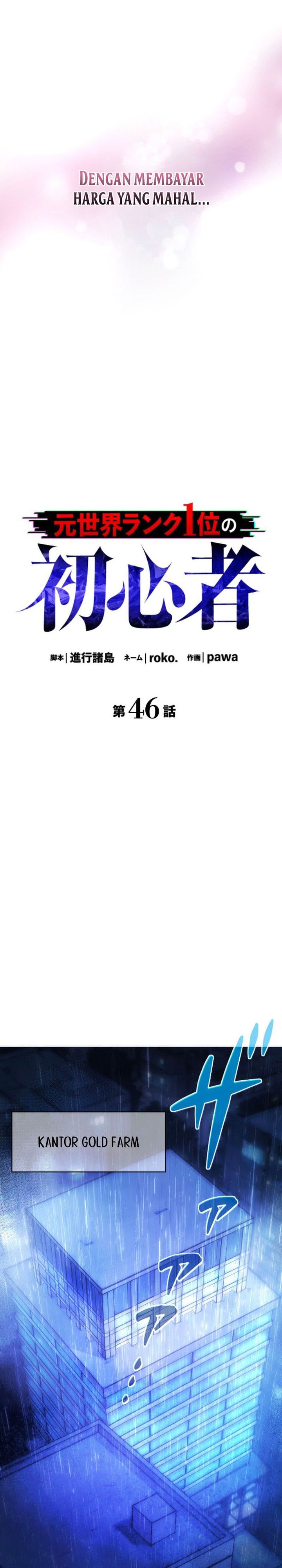 The Beginner, Formerly Ranked Number One in the World chapter 46