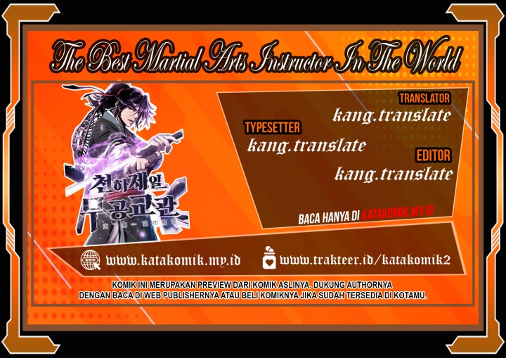 The Best Martial Arts Instructor In The World chapter 3