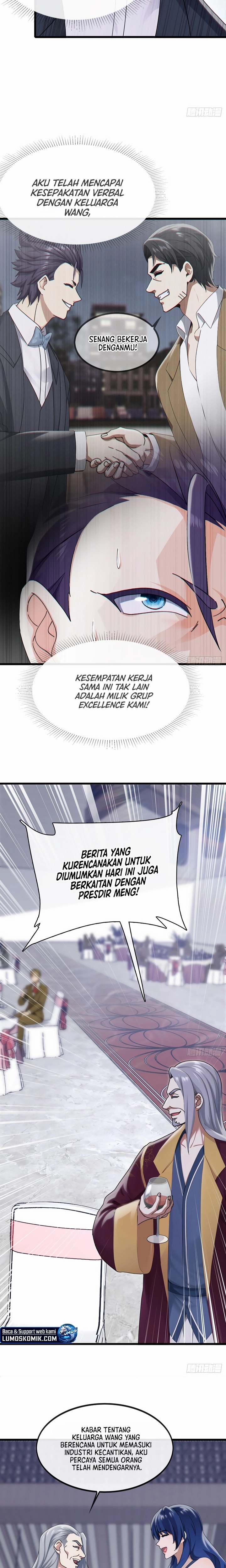 The Big Boss Comes Down the Mountain: Starting as a Male Secretary Chapter 10 Bahasa Indonesia