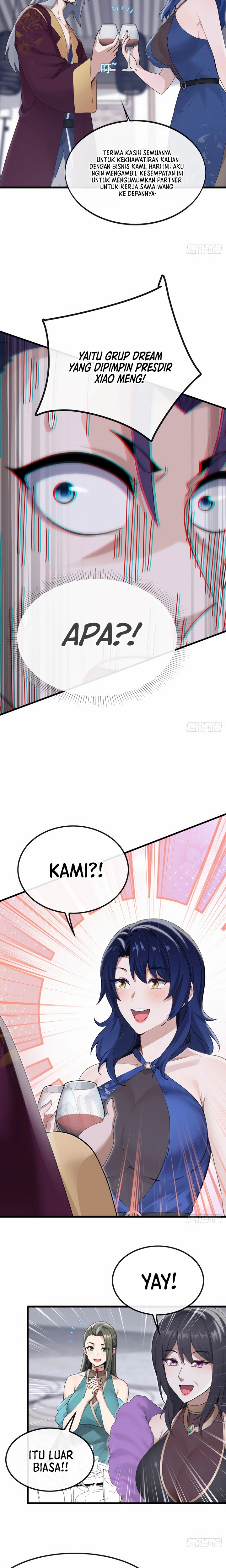 The Big Boss Comes Down the Mountain: Starting as a Male Secretary Chapter 10 Bahasa Indonesia